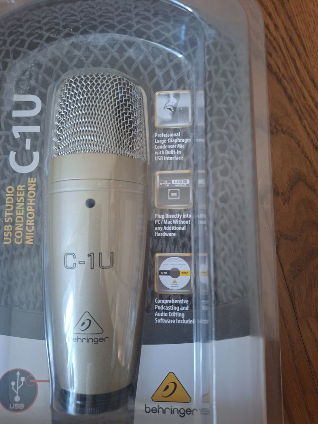 Behringer Mikrofone: Behringer C-1U USB Studio Kondensatormikrofon neu – Gebraucht aus Olten von Mezopotamya 2
