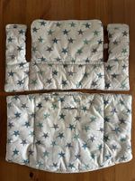 Stokke Sitzkissen, Sterne-Print (weiss/blau)