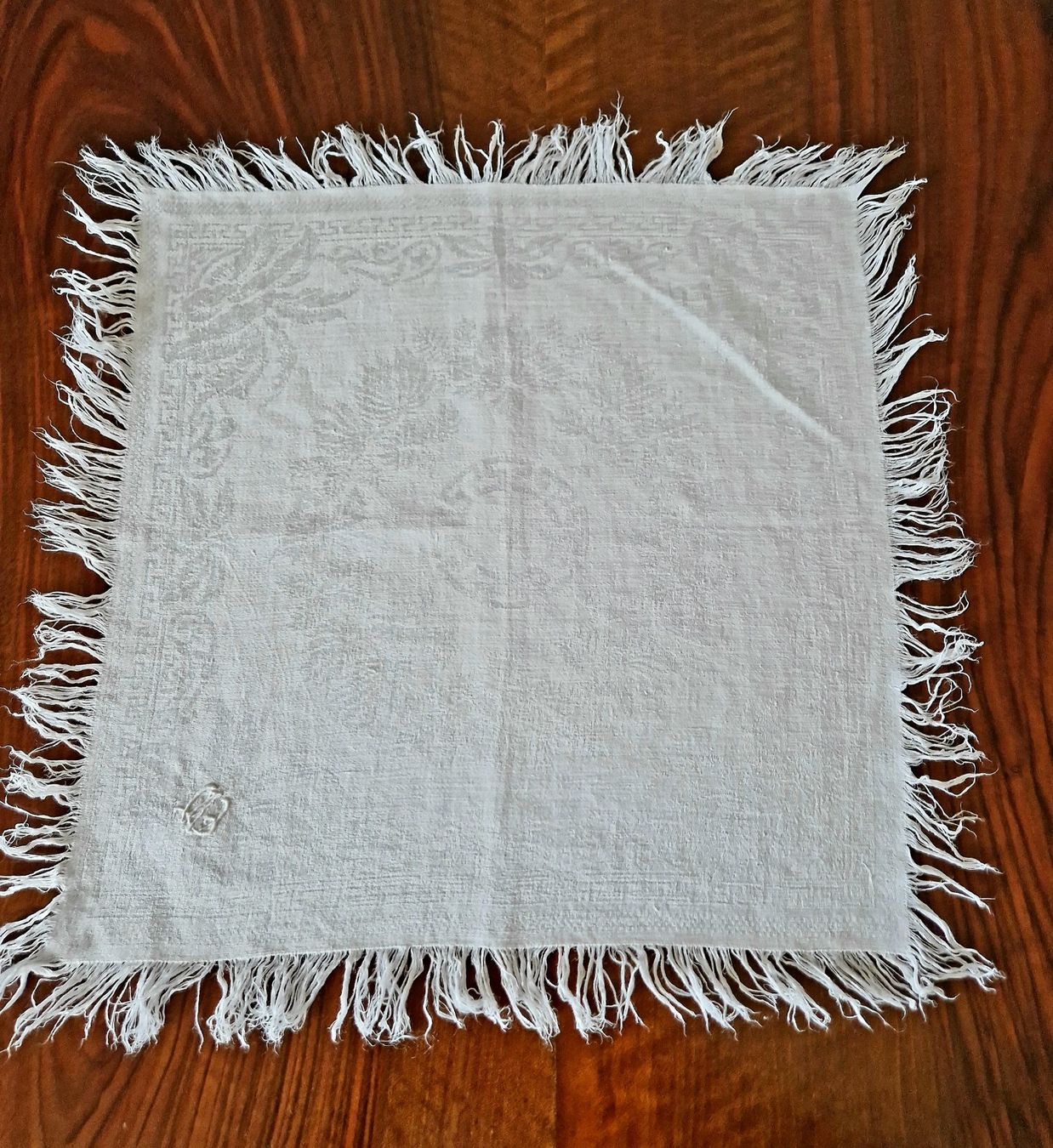 Biancheria da letto: Seidendamast Servietten 39x39cm. – Nuovo (secondo la descrizione) da Bern venduto da Antikbatik 4
