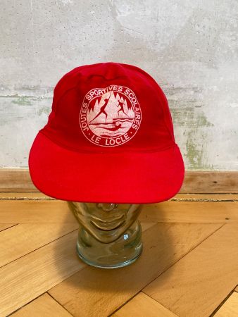 Vintage 80s Cap 5-panel Joutes Sportive CDF Locle Neuchatel