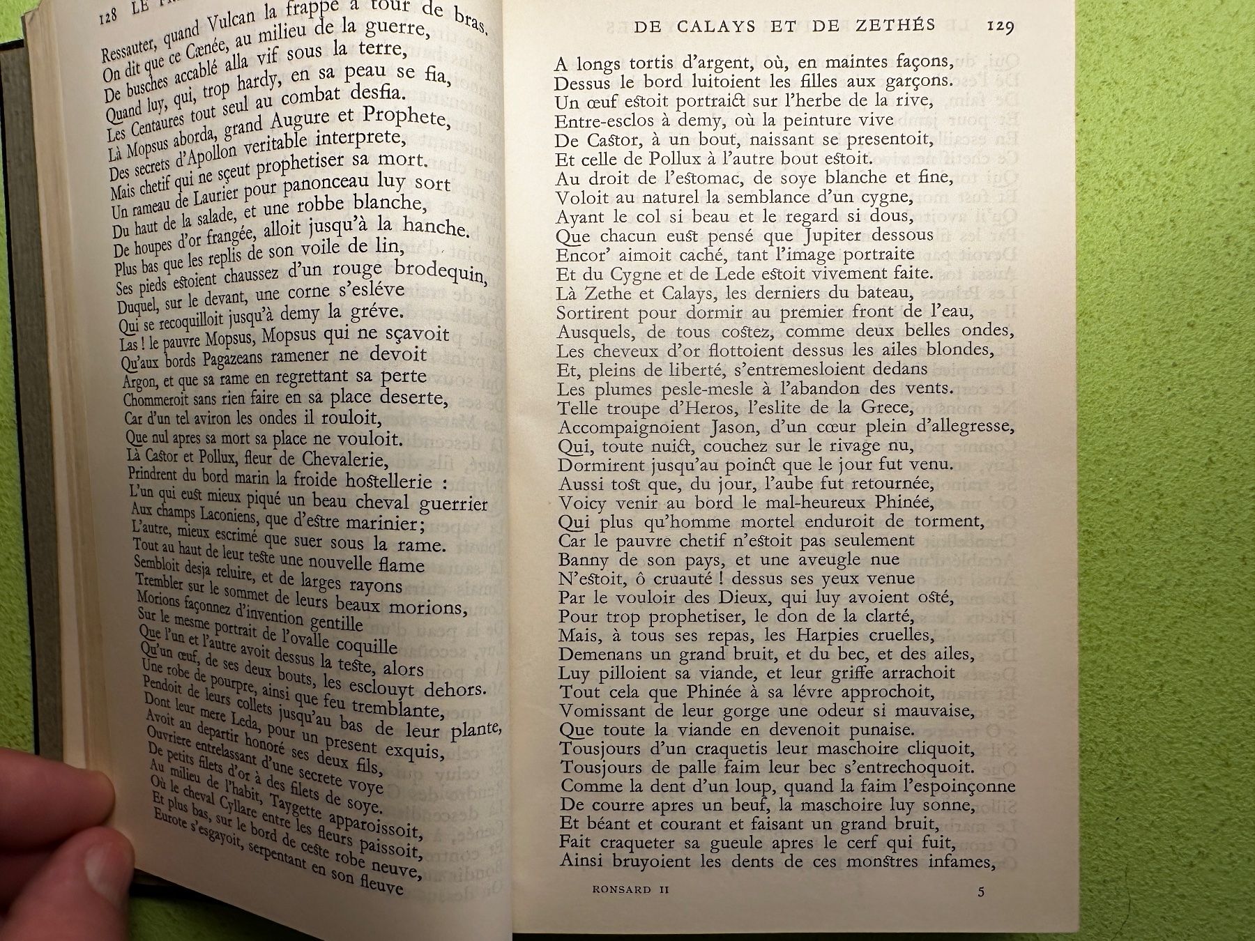 Libri: Ronsard: Oeuvres Completes. Tome II. – Usato da Zürich venduto da allp 3