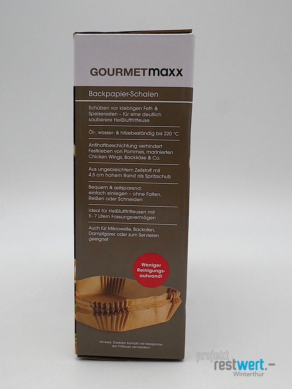 Moules à gâteaux: GOURMETMAXX Backpapier-Schalen – Neuf (Voir description) à Winterthur par Restwert_Winterthur 3