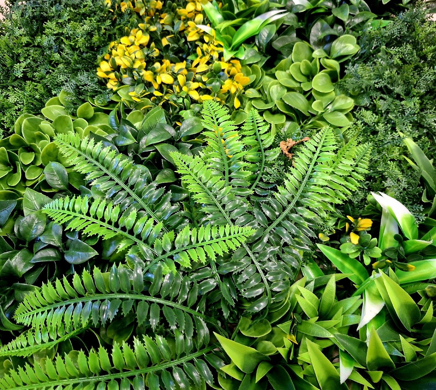 Tutte le decorazioni: 10 Stk dekorative Gras Fliese "ARTIFICIAL GRAS" 50 -50 cm – Nuovo e nell'imballaggio originale da Rovio venduto da POSITIFFARTandPLANTS 1