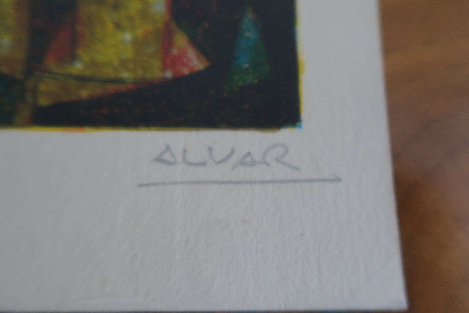 Grafica & Litografie: Alvar Sunol signierte Litho – Usato da Wädenswil venduto da Turusukko 3