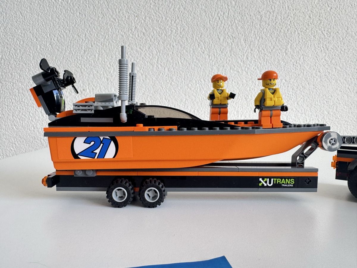 Lego Giocattoli: LEGO City Power Boat Transporter – Usato da Uffikon venduto da matapaloz17 2