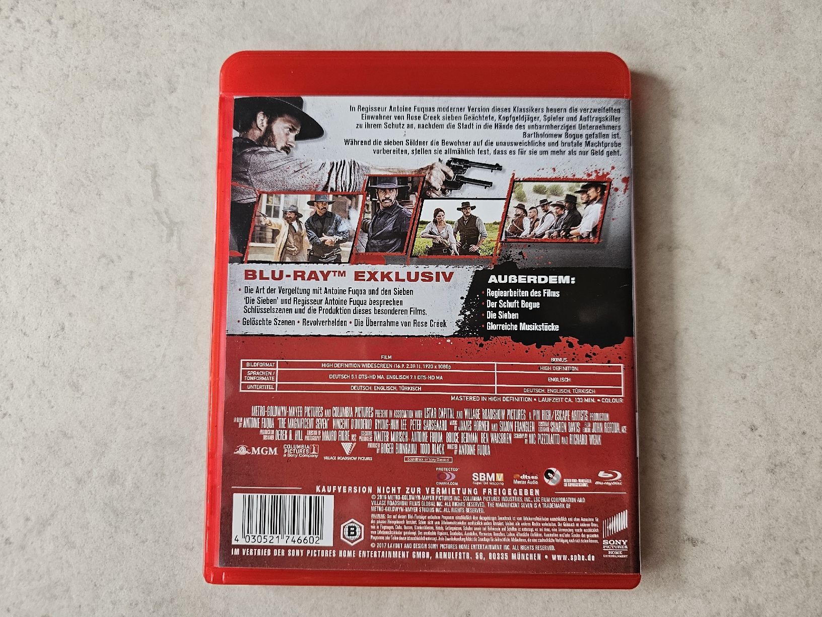 Alle DVDs: Die glorreichen Sieben  /  Bluray – Gebraucht aus Schneisingen von backstore24 1