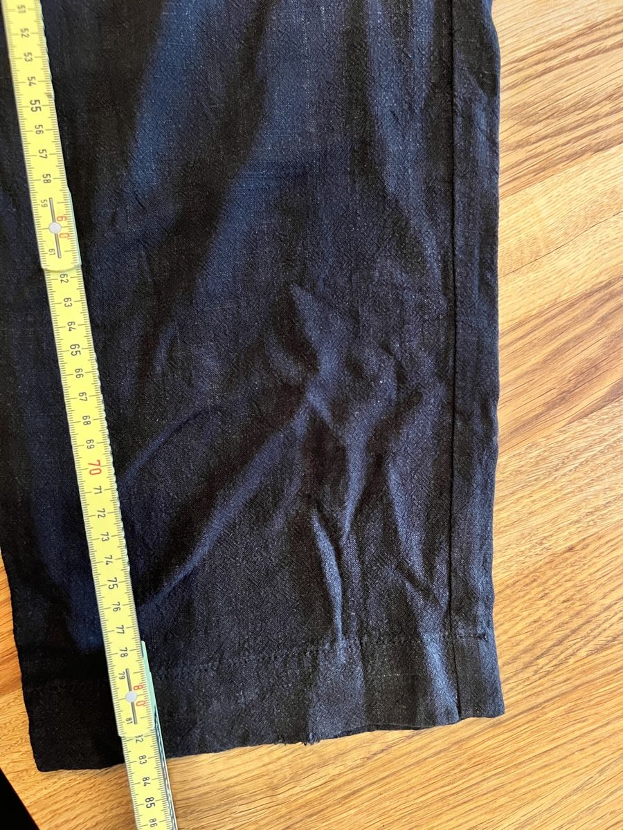 H&M Pantaloni: Schwarze Sommerhose Leinen/Viskose – Usato da Zürich venduto da len_2rmp 1