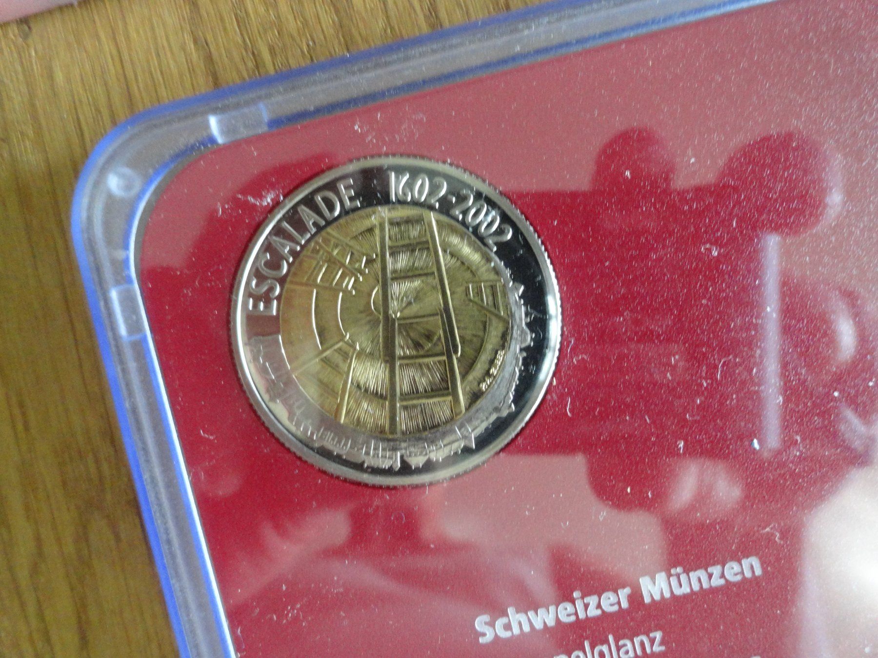 Tutti le monete: Schweizer Münzsatz 2002 - Escalade Genf - Stempelglanz – Nuovo (secondo la descrizione) da Gerlafingen venduto da Shiva_74 3