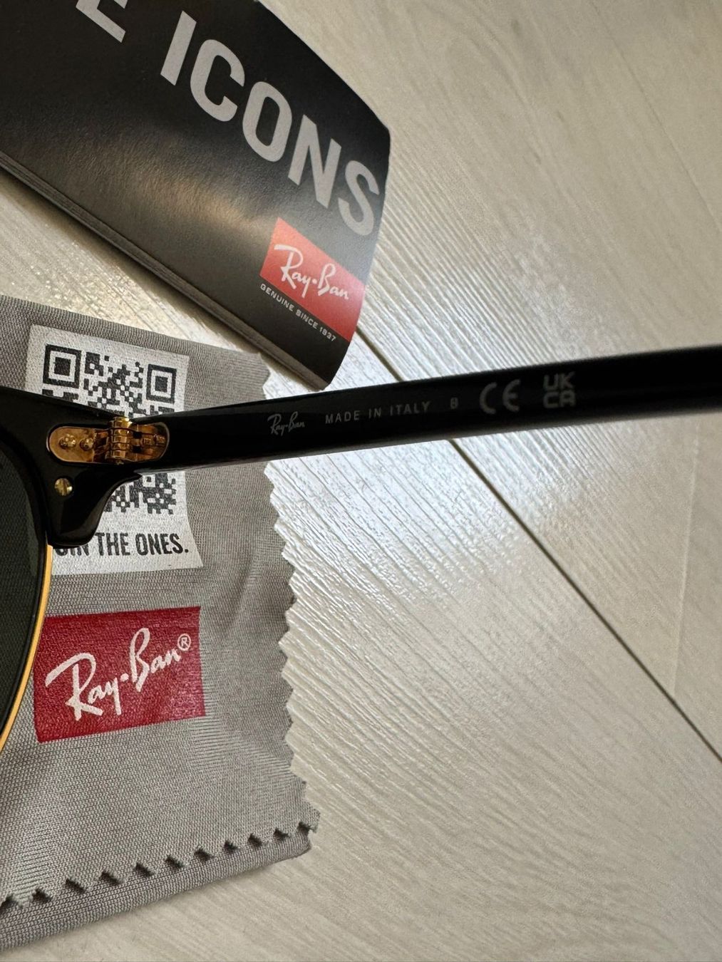 Ray-Ban Occhiali & Lenti: Ray-Ban Clubmaster Sonnenbrille – Usato da Auw venduto da Neo_z2rq 6