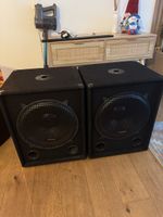 Auna Pro Subwoofer PW-1015-SUB MKII Paar schwarz