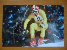 HANS ENN (AUT) SKISTAR AUTOGRAMMFOTO