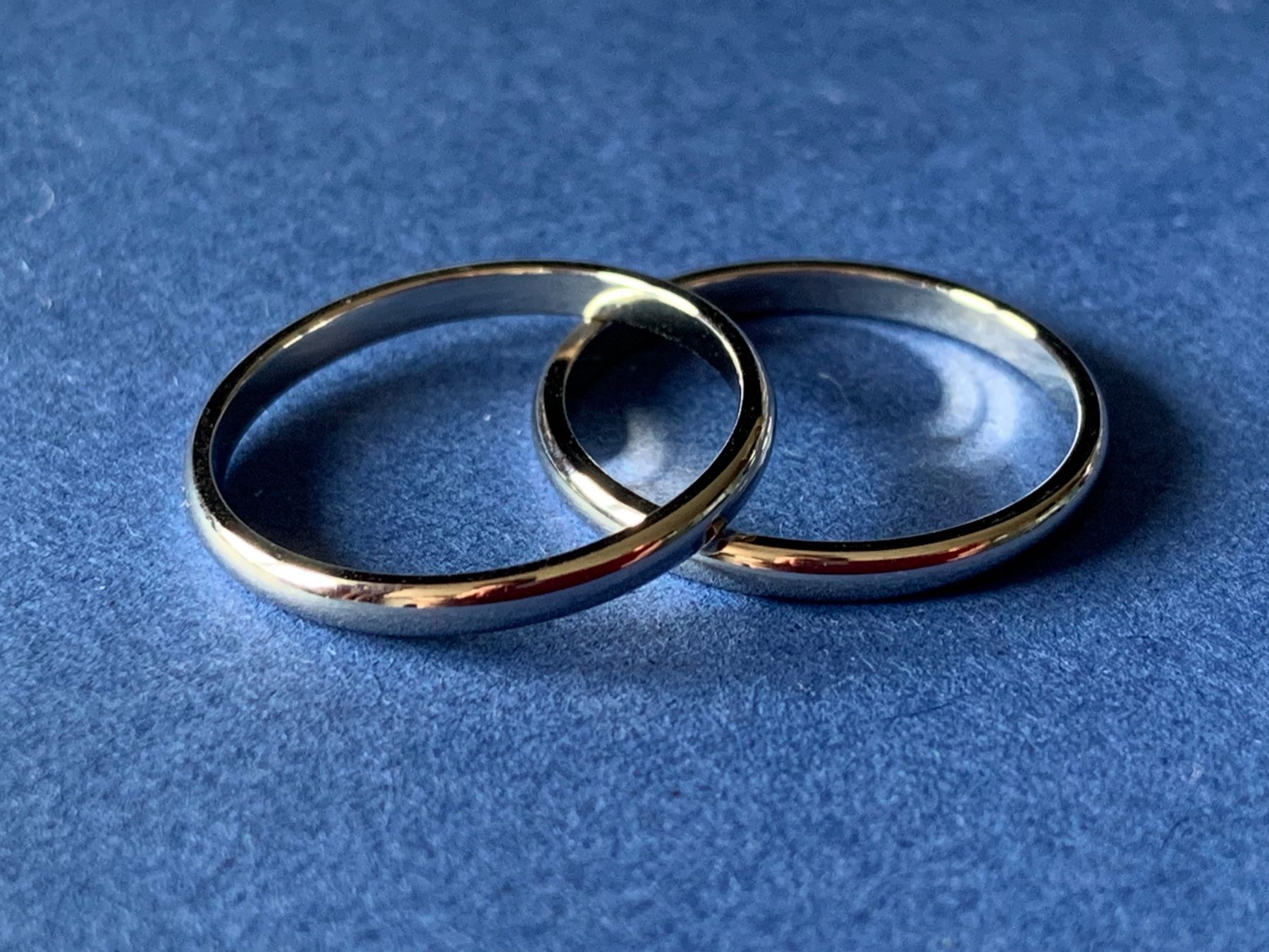 Anelli: 2 Fingerringe silberfarben ultrafein (55) – Nuovo (secondo la descrizione) da Dittingen venduto da Bijoubelle