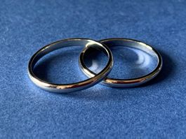 2 Fingerringe silberfarben ultrafein (55)