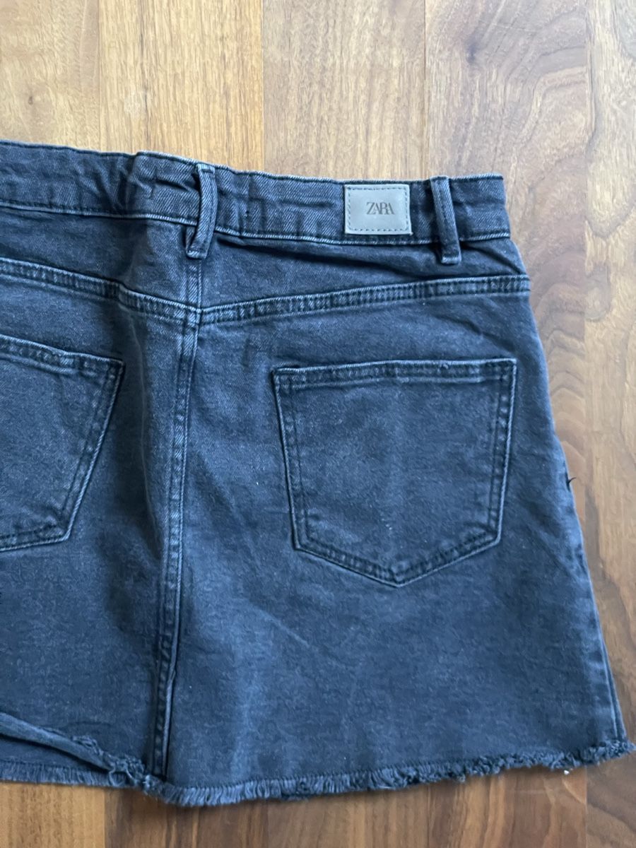 Zara Vestiti & Gonne: Zara Jeansrock, Gr. 140 Schwarz – Usato da Fehraltorf venduto da Nadja0205 3