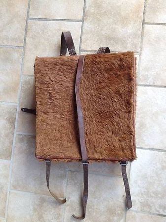 Haaraffe / Fellrucksack 