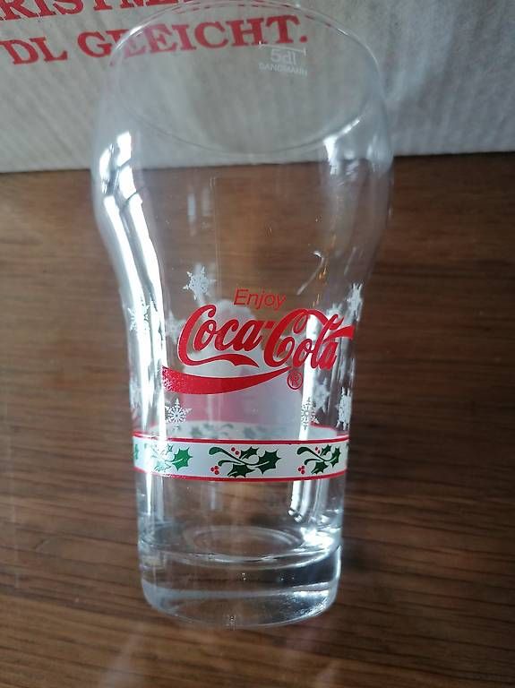 Bicchieri: 6 Verres coca 5 dl du père Noël  – Usato da Sion venduto da maxpassion 2