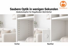 Abdeckstopfen für IKEA KALLAX Bohrlöcher