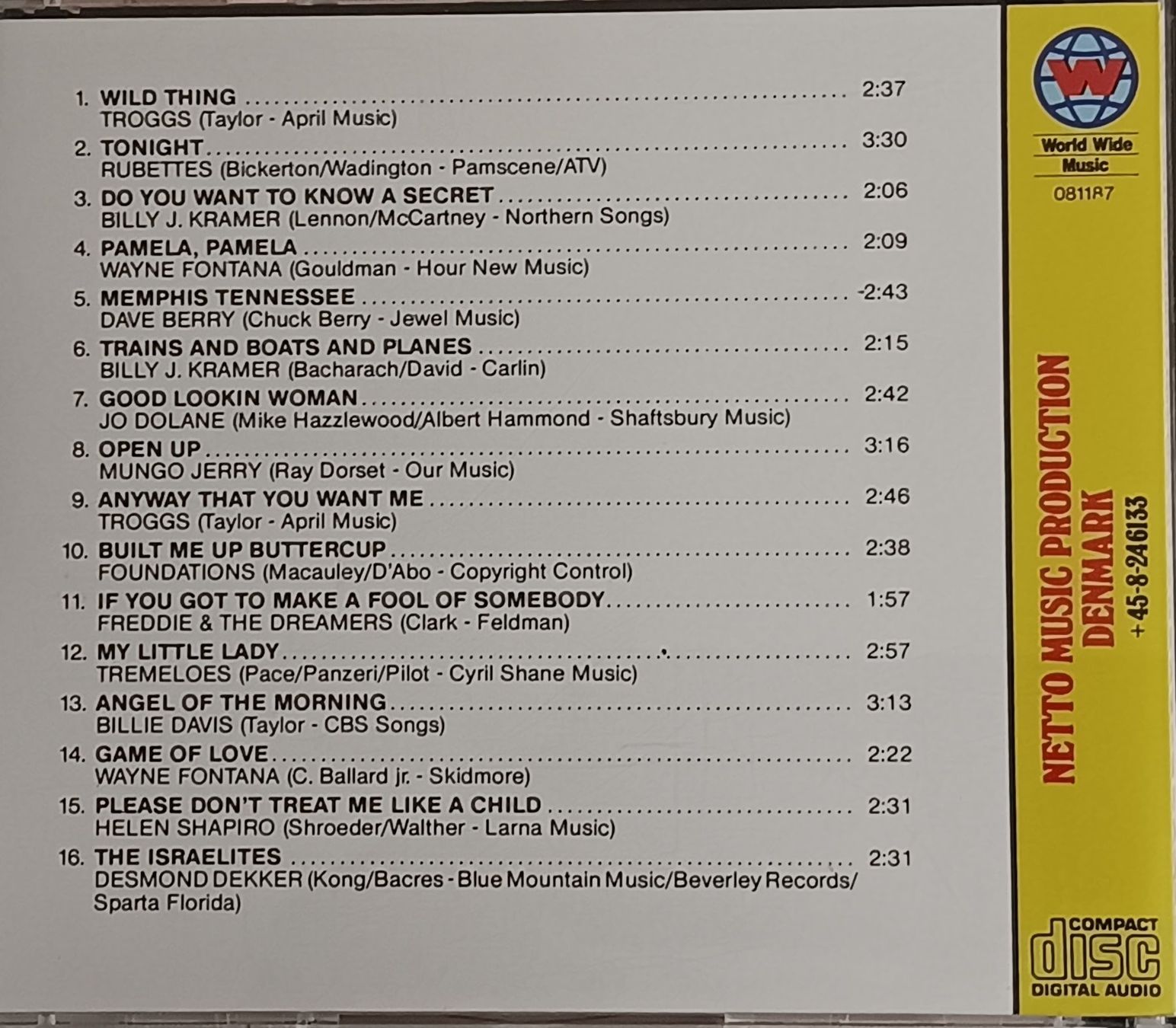 CDs: 🎵 CD - 16 Evergreens - Vol 3 – Gebraucht aus Matzingen von zingana 2