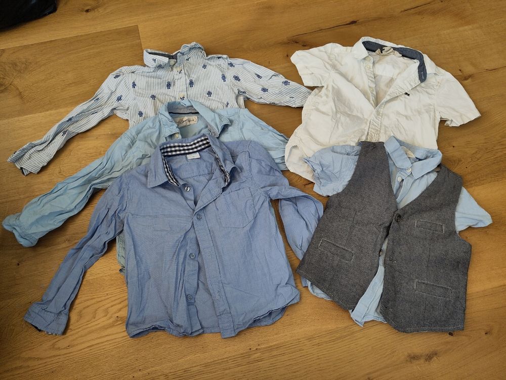 H&M Camicie, T-shirt & Polo: Hemd-Set Gr 98 – Usato da Suhr venduto da Weber_Suhr