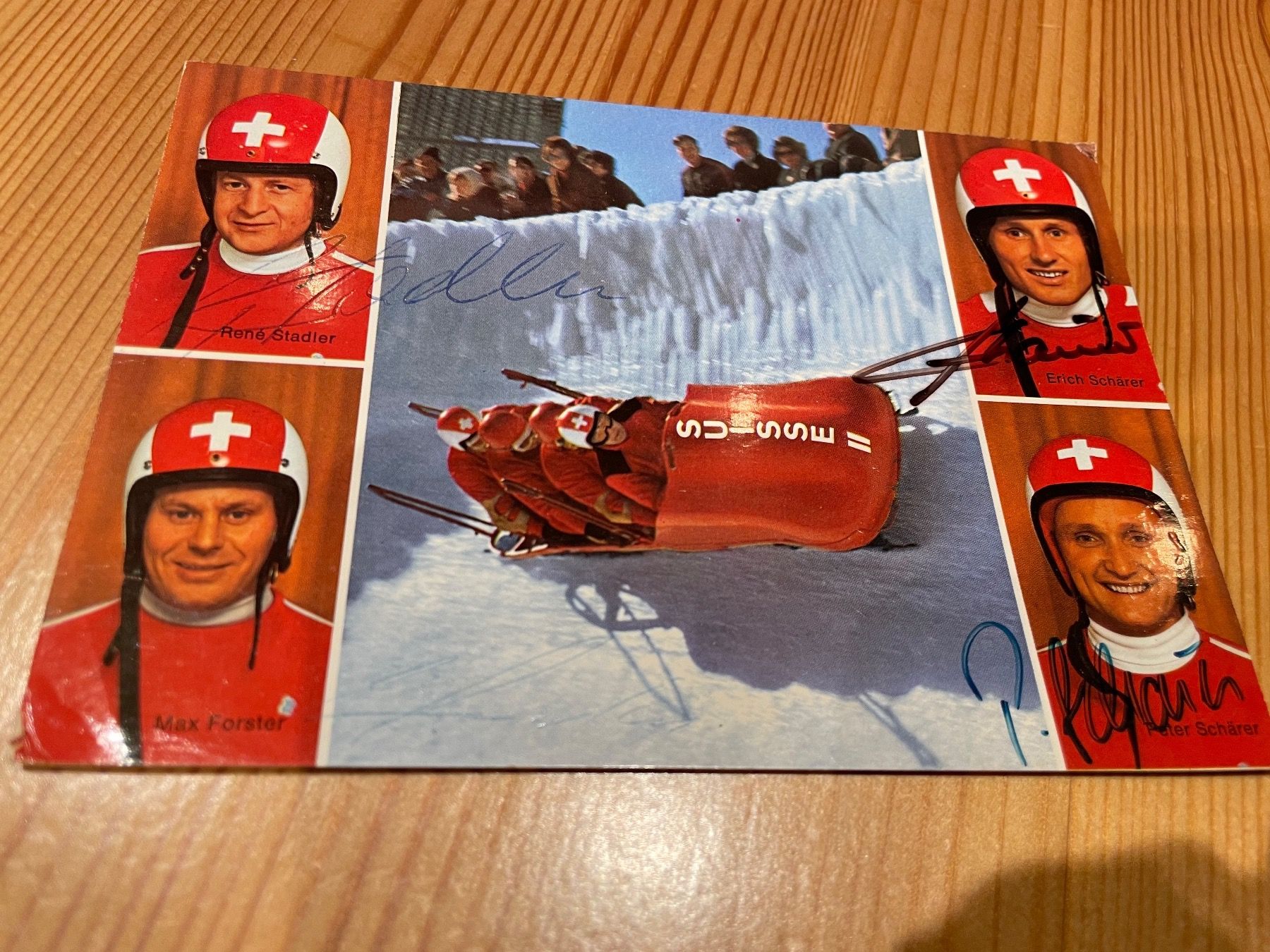 Cartoline postali: Bob 1970  Postkarte St. Moritz Olympia – Nuovo (secondo la descrizione) da Wohlen AG venduto da NincoA-Z