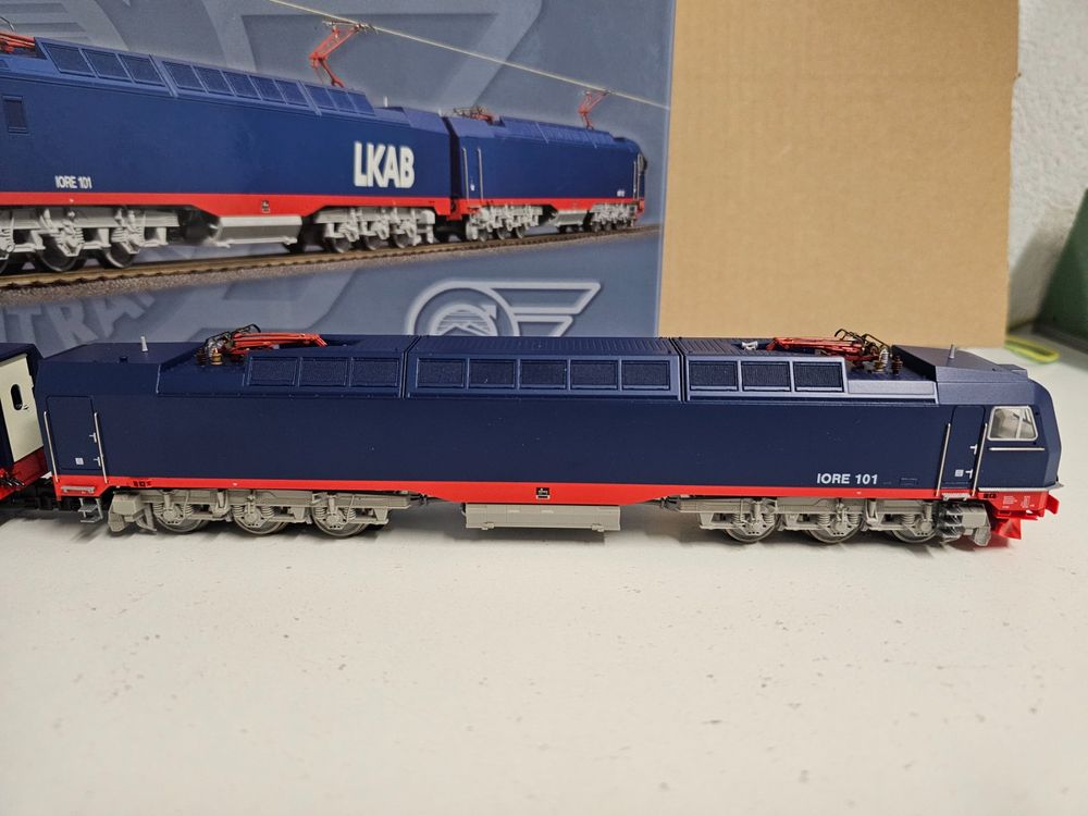 Roco 63750 LKAB IORE Doppellok Nr. 101 und 102 MFX (Neu (gemäss