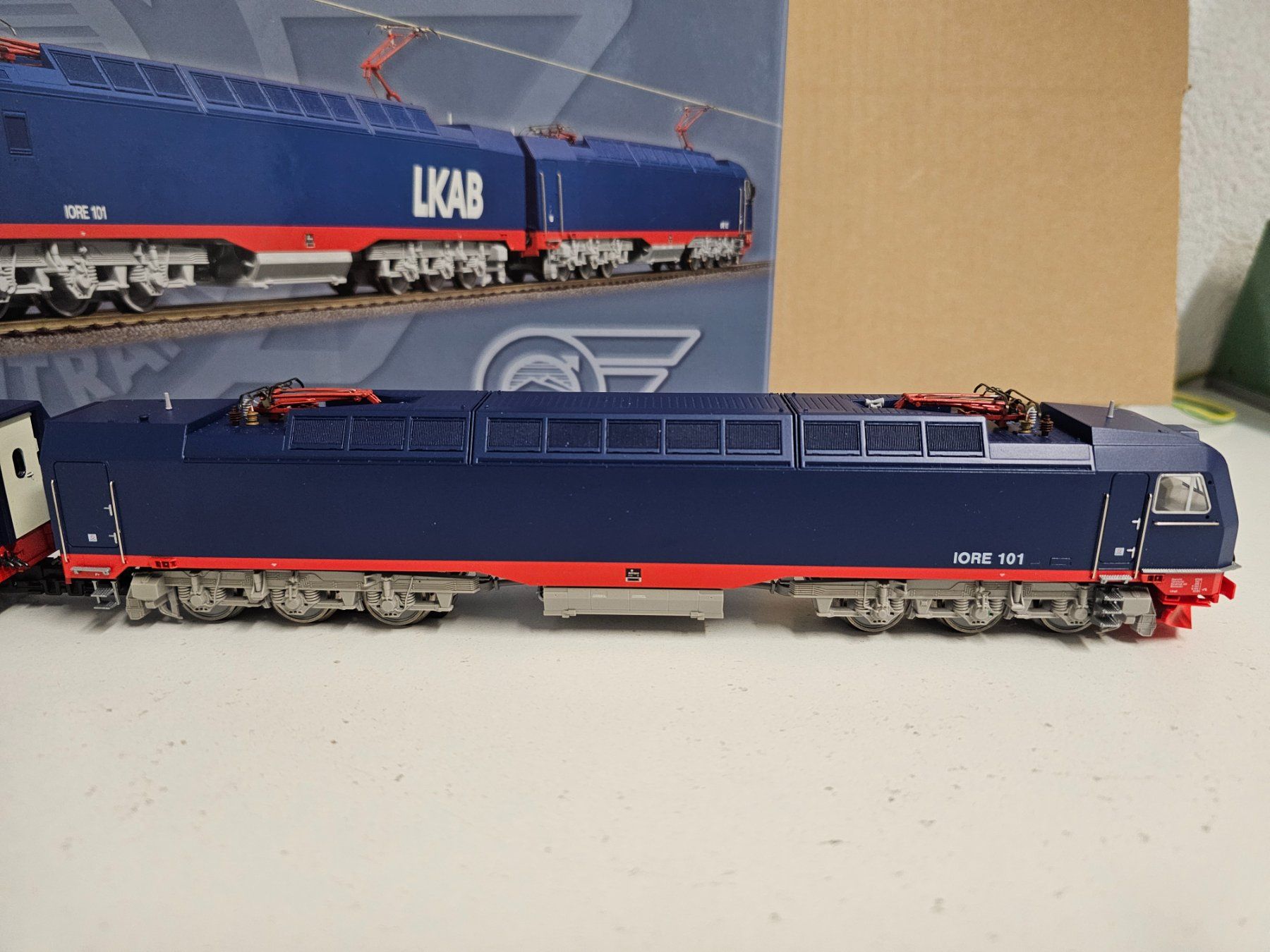 Roco 63750 LKAB IORE Doppellok Nr. 101 und 102 MFX (Neu (gemäss