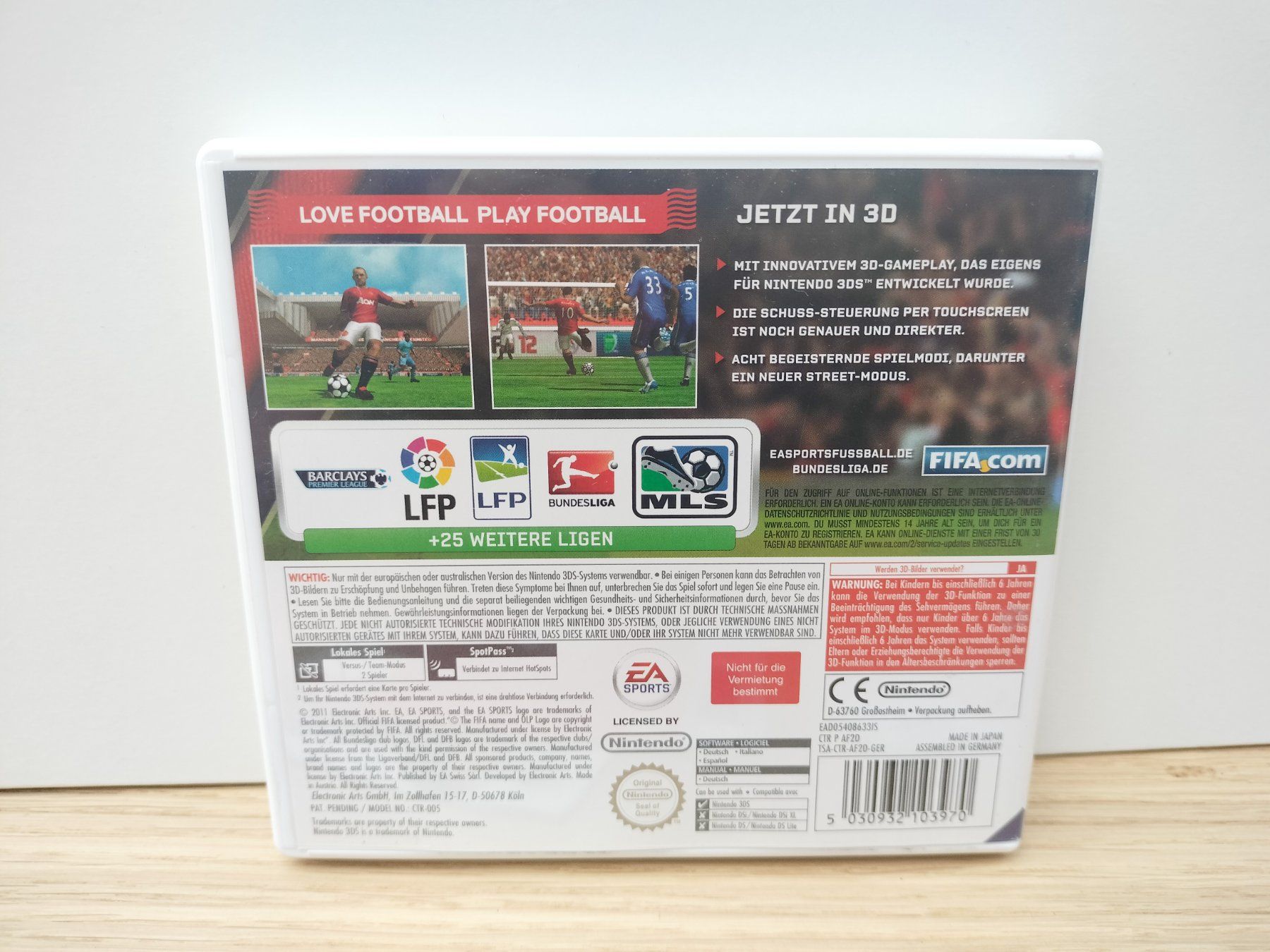 Nintendo Giochi: Fifa 12 für Nintendo 3DS – Usato da Wil SG venduto da kaizzen 4