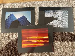 Lot de 3 cadres photo décoratifs 30 par 40 cm