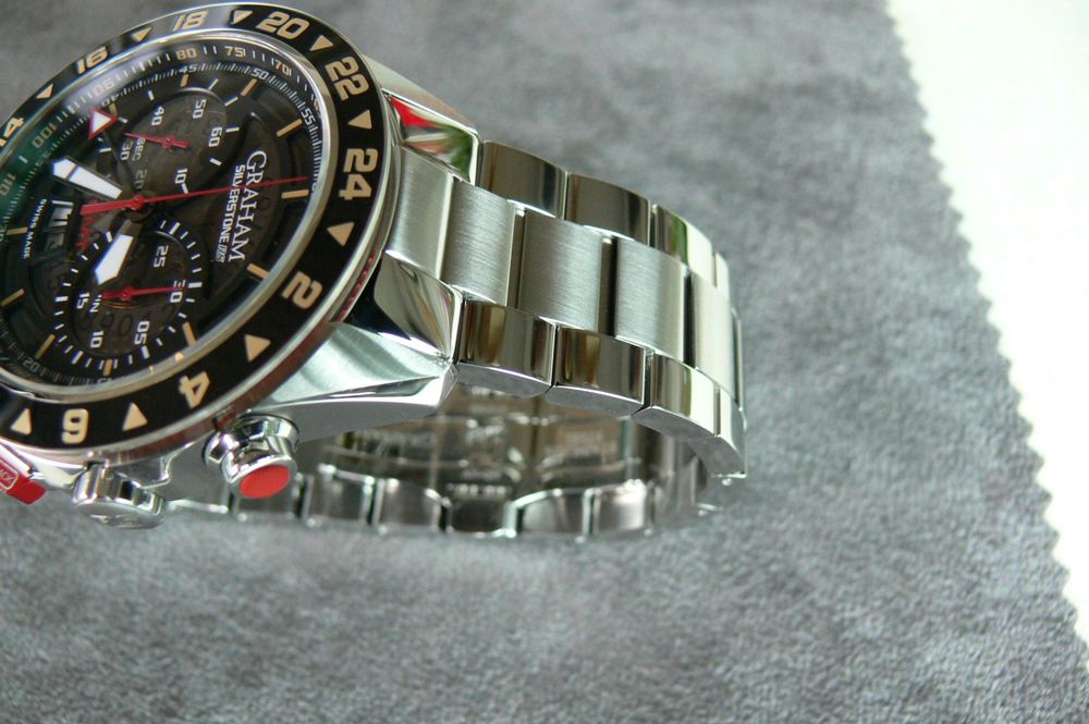 Graham Armbänder & -reifen: Graham Silverstone Metallband BRAA26F Neu Original XS - XXL – Gebraucht aus Remigen von Kelias 4