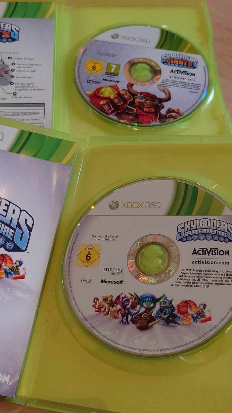 Microsoft Giochi: SkyLander 5 Spiele Generation 2011-2015 – Usato da Neuhausen venduto da MonoCeros 2