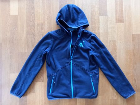 Crivit Outdoor-Fleecejacke, Gr.158/164, dunkelblau