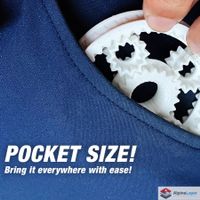 3D Printed Fidget Spinner Toy White Pocket Desk Toy