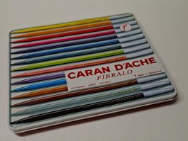 Caran d'Ache 185/15 - Fibralo Metallschachtel