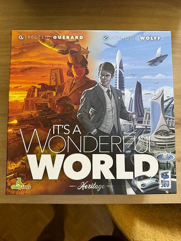 Spiele: It's a Wonderful World + Corruption & Ascension Kickstarter – Neu (gemäss Beschreibung) aus Lausanne von Karkuro