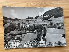 Engelberg - Hotel Terrace mit Drahtseilbahn - AK