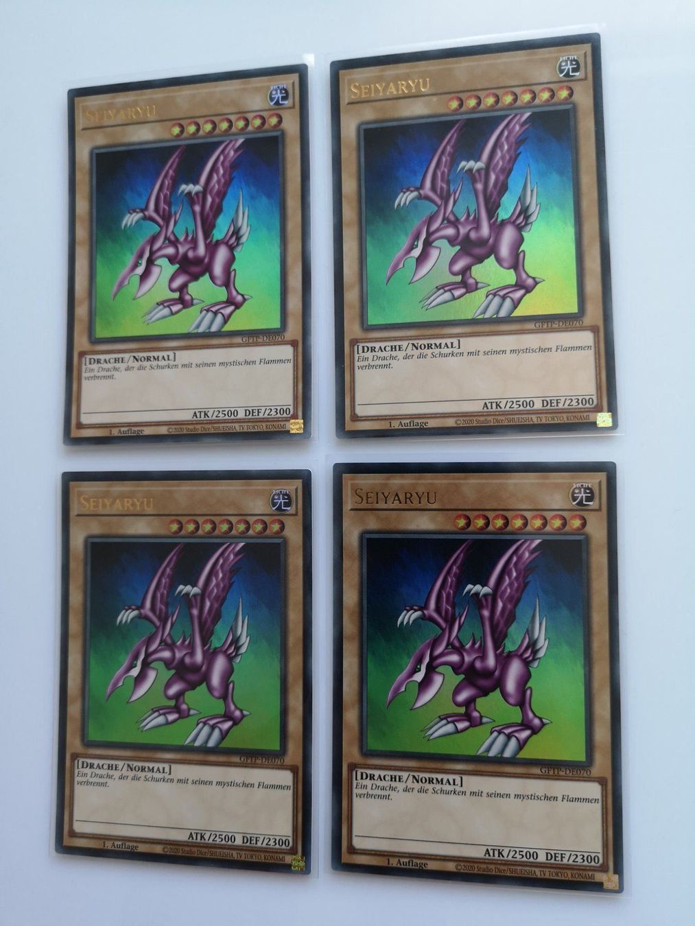 Carte collezionabili: Seiyaryu Ultra Rare 1.Auflage – Nuovo (secondo la descrizione) da Boswil venduto da ShoppingCenterCity 5