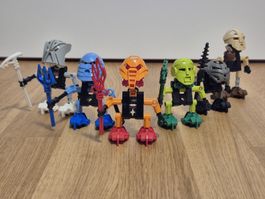Set von 6 LEGO Bionicle Turaga, 100% komplett 