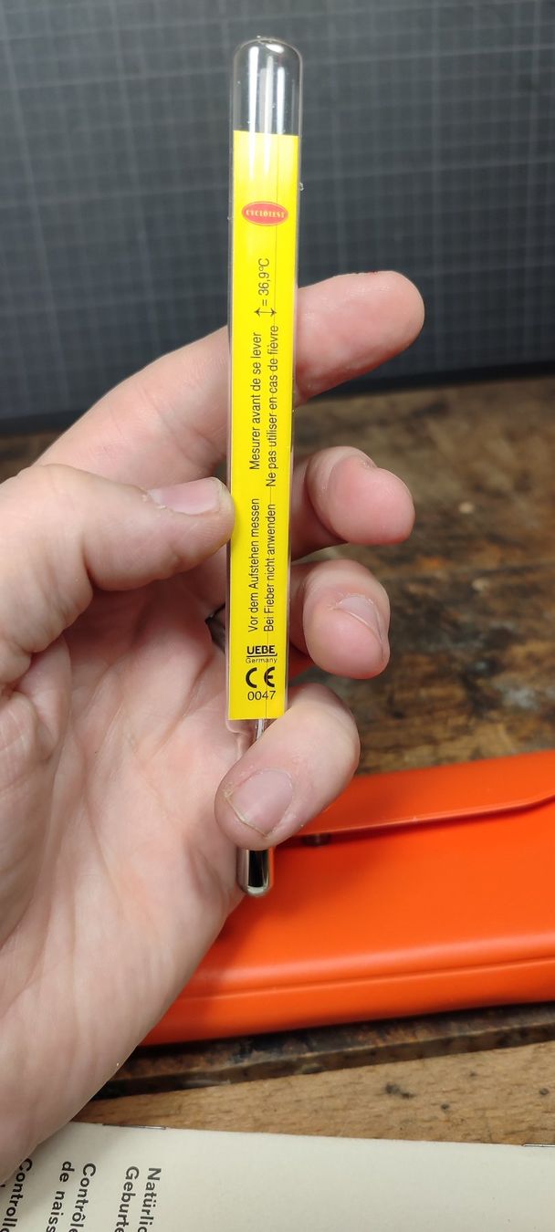 Altro per la casa: Wunderschöner alter Zykluskontrollthermometer – Usato da Gelterkinden venduto da MYSTOREFORYOU4460 3