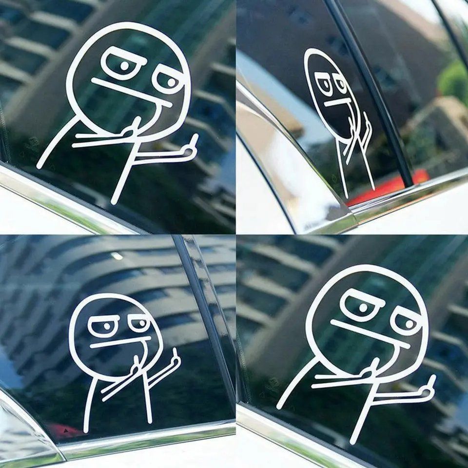 Sticker: Sticker für Auto - Stinkefinger – Nuovo (secondo la descrizione) da Seon venduto da Rambo811
