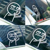 Sticker für Auto - Stinkefinger