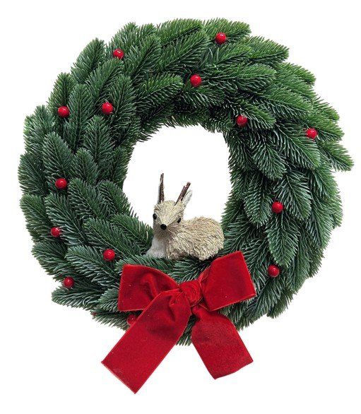 Tutte le decorazioni: Weihnachtskranz dekoriert Durchmesser 34cm – Nuovo e nell'imballaggio originale da Oensingen venduto da Liquidations-Shop 2