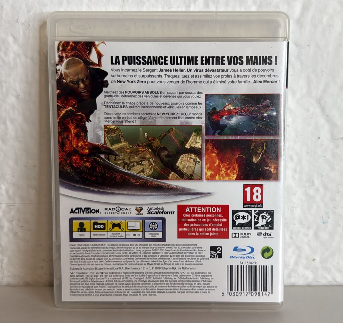 Sony Spiele: Prototype 2 - PS3 Game – Gebraucht aus Ehrendingen von bubulence 1
