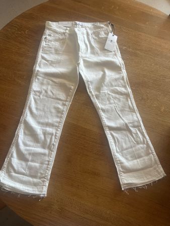 7 For All Mankind weisse Hose, Grösse 27, neu