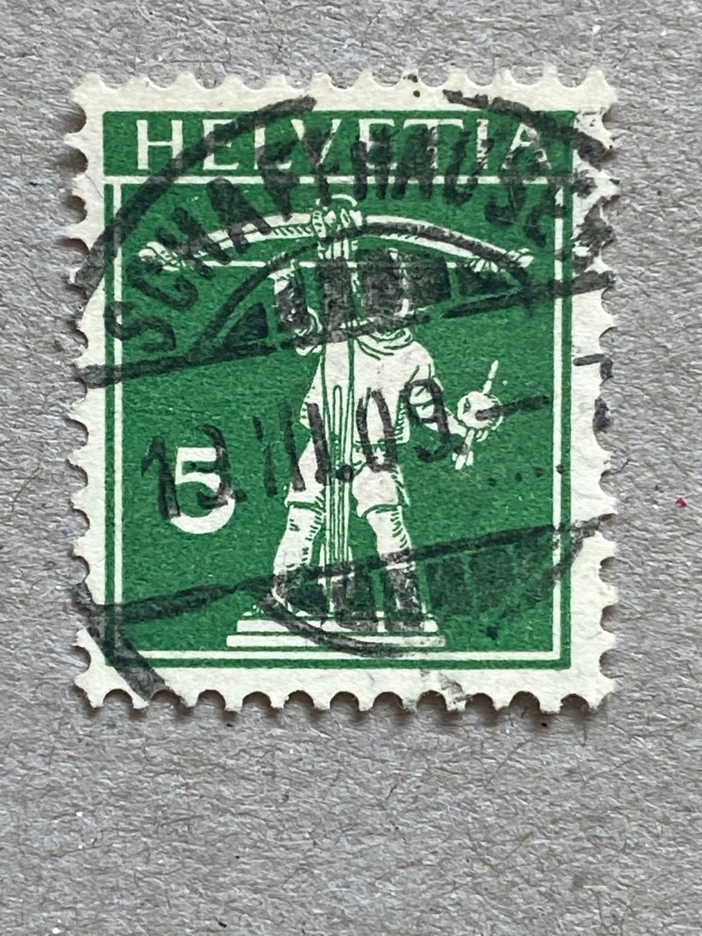 Alle Briefmarken: 119, Schaffhausen – Gebraucht aus Aarau von hilde47