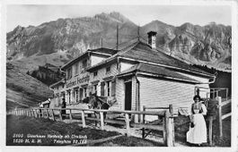 Gasthaus HOCHALP URNÄSCH 1947 - belebt