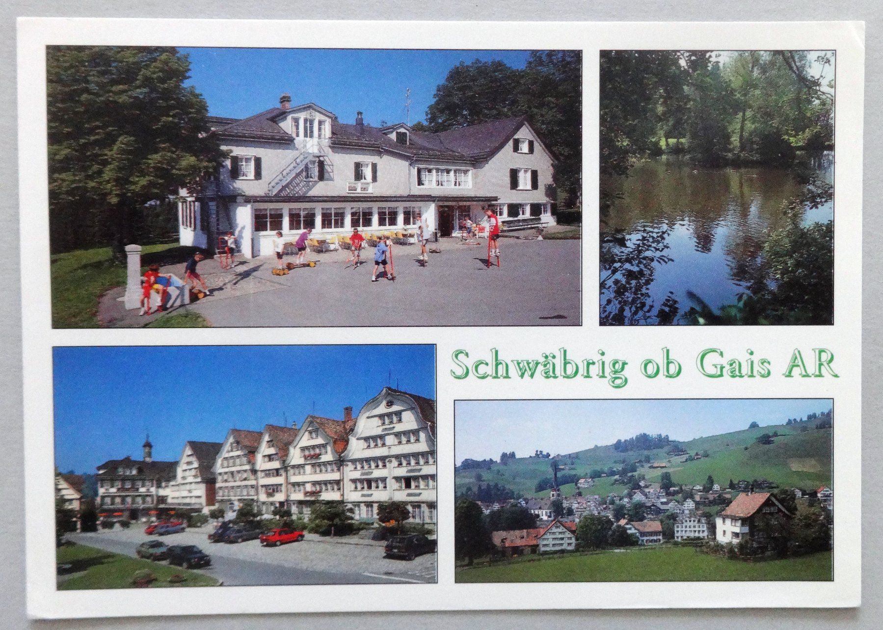 Cartoline postali: Schwäbrig ob Gais AR – Usato da Fétigny venduto da Billy2miny