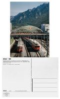 Chur Bahnhof RhB GLACIER-EXPRESS Ge 6/6 II Be 4/4 Pendel