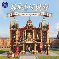 PANTASY-85036 - School of Arts-Klemmbausteinset mit Licht