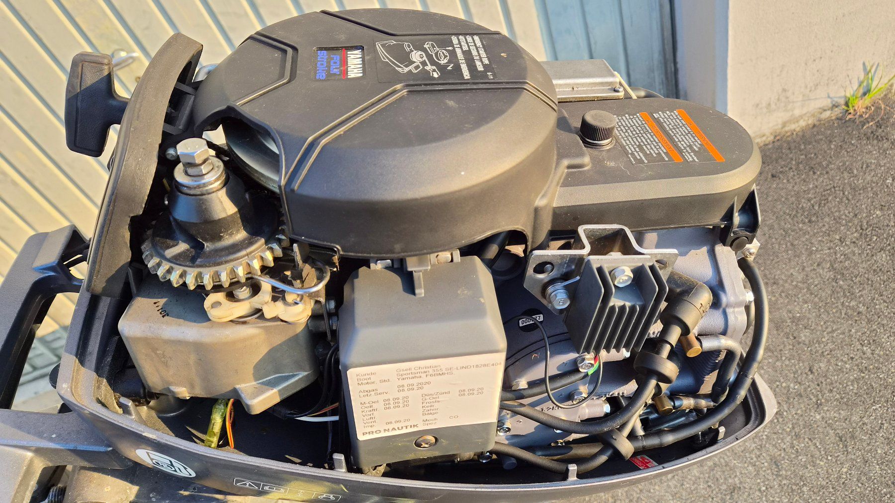 Yamaha Motoren: YAMAHA Aussenborder 6 PS mit Bodenseezulassung – Gebraucht aus Herisau von Musikfestival 4