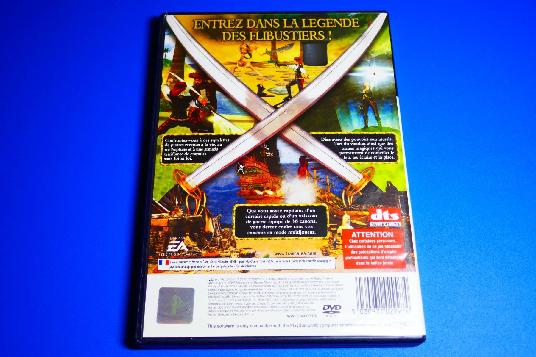 Sony Giochi: Pirates : Kat La Rouge - Sony PlayStation 2 – Usato da Vuarrens venduto da Espace-Retro 2